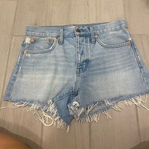 Relaxed denim shorts Madewell like new!
